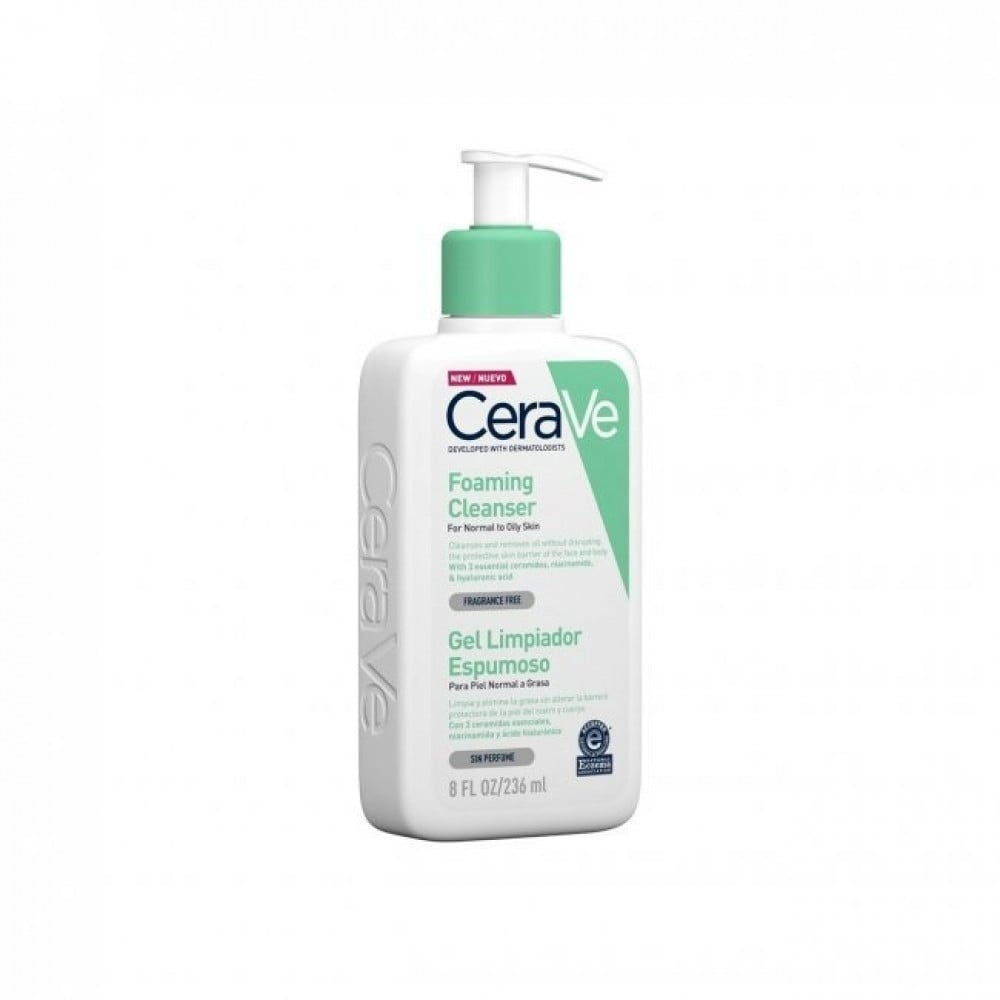CERAVE Foaming Cleanser Normal to Oily Skin - الصورة 3