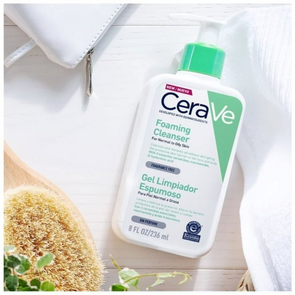 CERAVE Foaming Cleanser Normal to Oily Skin - الصورة 2